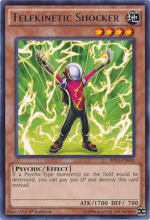 Telekinetic Shocker BP03-EN048 card from Battle Pack 3: Monster League