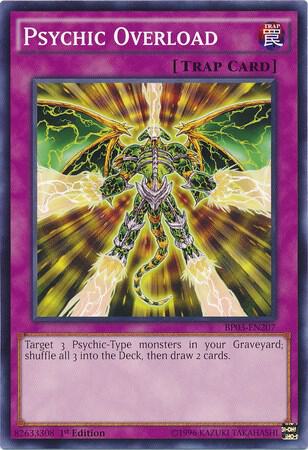 Psychic Overload BP03-EN207 card from Battle Pack 3: Monster League