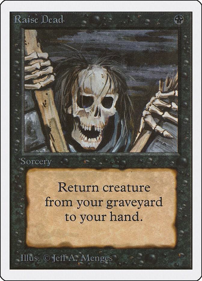 Raise Dead card from Unlimited Edition