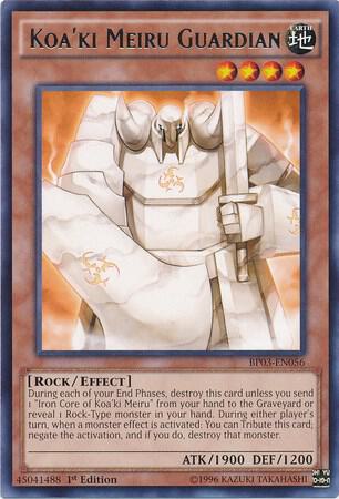 Koa'ki Meiru Guardian BP03-EN056 card from Battle Pack 3: Monster League