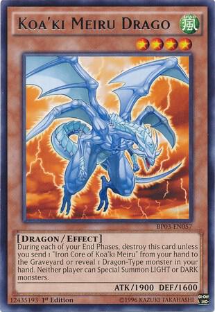 Koa'ki Meiru Drago BP03-EN057 card from Battle Pack 3: Monster League