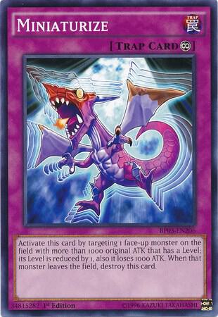 Miniaturize BP03-EN206 card from Battle Pack 3: Monster League