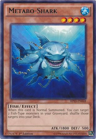 Metabo-Shark BP03-EN068 card from Battle Pack 3: Monster League