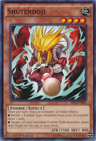 Shutendoji BP03-EN069 card from Battle Pack 3: Monster League
