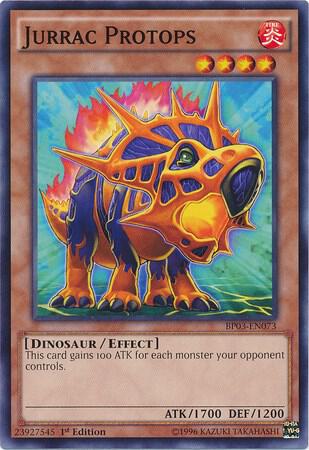 Jurrac Protops BP03-EN073 card from Battle Pack 3: Monster League