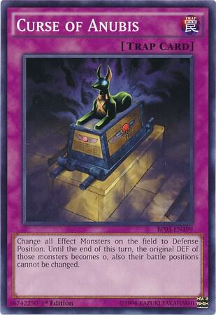 Curse of Anubis BP03-EN199 card from Battle Pack 3: Monster League