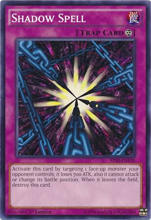 Shadow Spell BP03-EN198 card from Battle Pack 3: Monster League