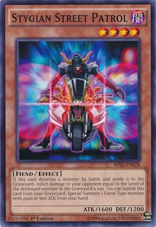 Stygian Street Patrol BP03-EN078 card from Battle Pack 3: Monster League