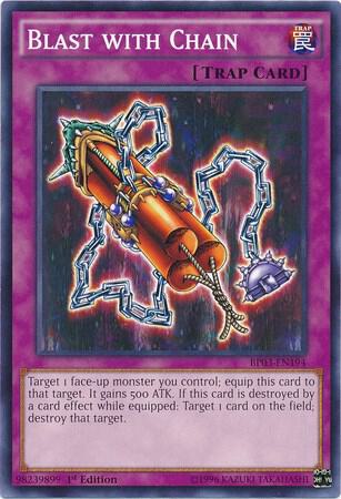 Blast with Chain BP03-EN194 card from Battle Pack 3: Monster League