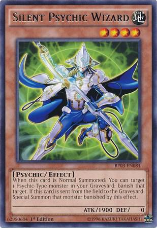 Silent Psychic Wizard BP03-EN084 card from Battle Pack 3: Monster League