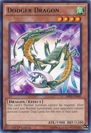 Dodger Dragon BP03-EN085 card from Battle Pack 3: Monster League