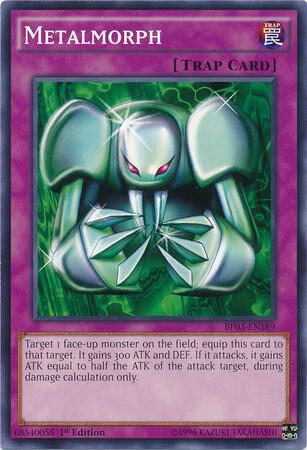 Metalmorph BP03-EN189 card from Battle Pack 3: Monster League