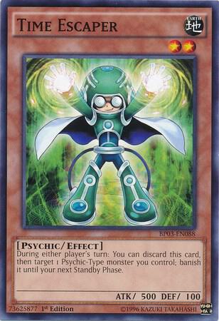 Time Escaper BP03-EN088 card from Battle Pack 3: Monster League