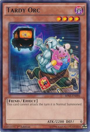 Tardy Orc BP03-EN096 card from Battle Pack 3: Monster League