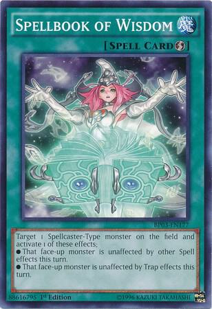 Spellbook of Wisdom BP03-EN177 card from Battle Pack 3: Monster League