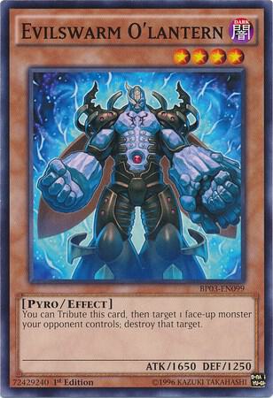 Evilswarm O'lantern BP03-EN099 card from Battle Pack 3: Monster League