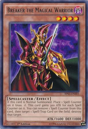 Breaker the Magical Warrior BP03-EN005 card from Battle Pack 3: Monster League