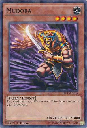 Mudora (Shatterfoil) BP03-EN006 card from Battle Pack 3: Monster League