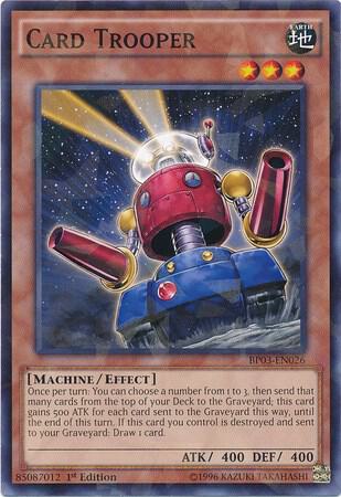 Card Trooper (Shatterfoil) BP03-EN026 card from Battle Pack 3: Monster League