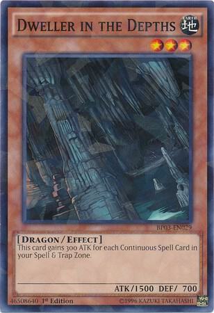 Dweller in the Depths (Shatterfoil) BP03-EN029 card from Battle Pack 3: Monster League