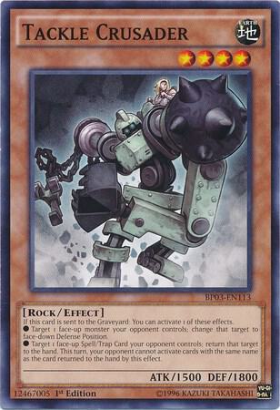 Tackle Crusader BP03-EN113 card from Battle Pack 3: Monster League