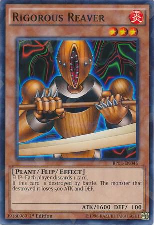 Rigorous Reaver (Shatterfoil) BP03-EN045 card from Battle Pack 3: Monster League
