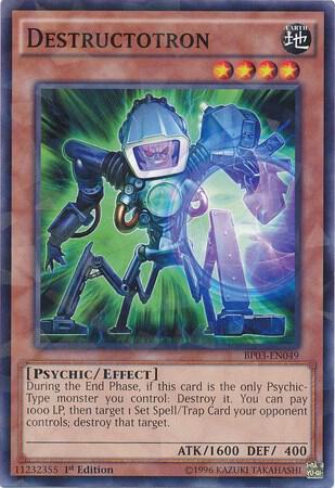 Destructotron (Shatterfoil) BP03-EN049 card from Battle Pack 3: Monster League