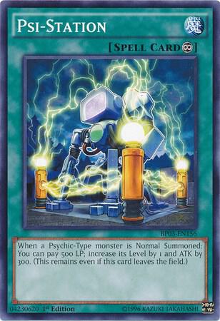 Psi-Station BP03-EN156 card from Battle Pack 3: Monster League