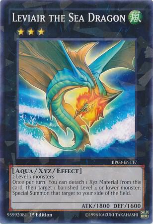 Leviair the Sea Dragon (Shatterfoil) BP03-EN117 card from Battle Pack 3: Monster League