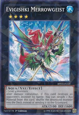 Evigishki Merrowgeist (Shatterfoil) BP03-EN121 card from Battle Pack 3: Monster League