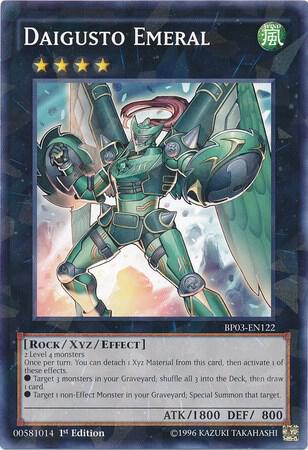Daigusto Emeral (Shatterfoil) BP03-EN122 card from Battle Pack 3: Monster League