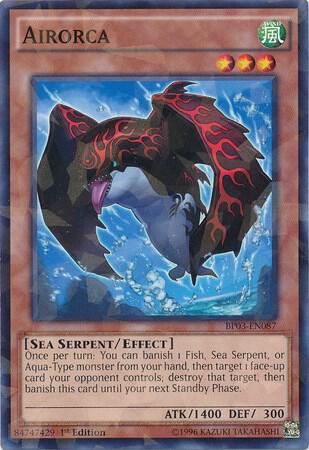 Airorca (Shatterfoil) BP03-EN087 card from Battle Pack 3: Monster League