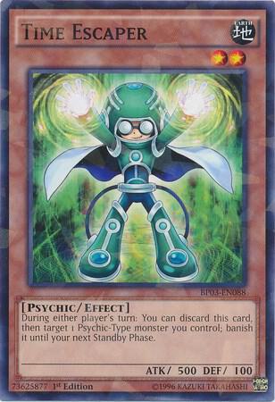 Time Escaper (Shatterfoil) BP03-EN088 card from Battle Pack 3: Monster League