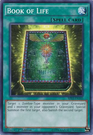 Book of Life BP03-EN145 card from Battle Pack 3: Monster League