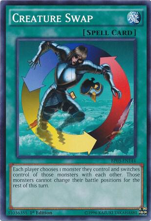 Creature Swap BP03-EN144 card from Battle Pack 3: Monster League