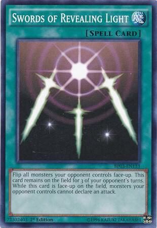 Swords of Revealing Light BP03-EN133 card from Battle Pack 3: Monster League