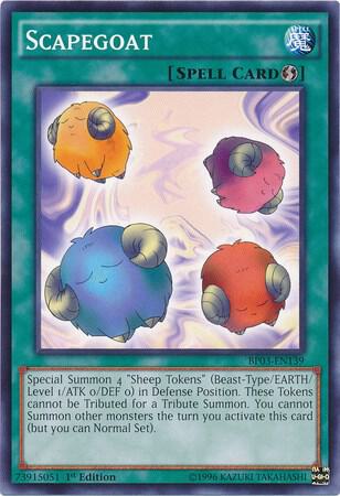 Scapegoat BP03-EN139 card from Battle Pack 3: Monster League