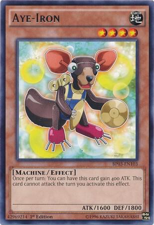 Aye-Iron BP03-EN103 card from Battle Pack 3: Monster League
