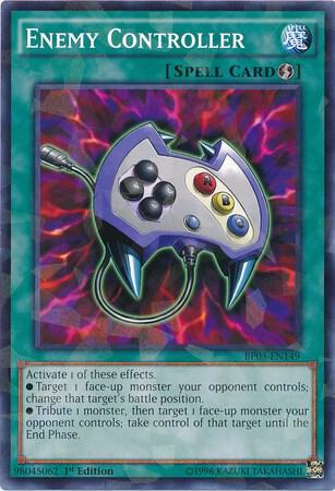 Enemy Controller (Shatterfoil) BP03-EN149 card from Battle Pack 3: Monster League