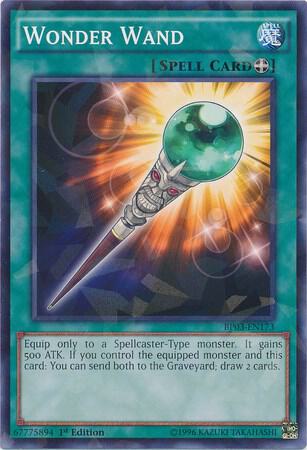 Wonder Wand (Shatterfoil) BP03-EN173 card from Battle Pack 3: Monster League