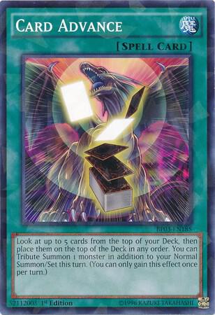 Card Advance (Shatterfoil) BP03-EN185 card from Battle Pack 3: Monster League