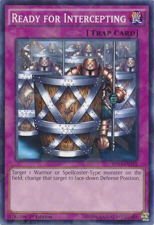 Ready for Intercepting (Shatterfoil) BP03-EN192 card from Battle Pack 3: Monster League