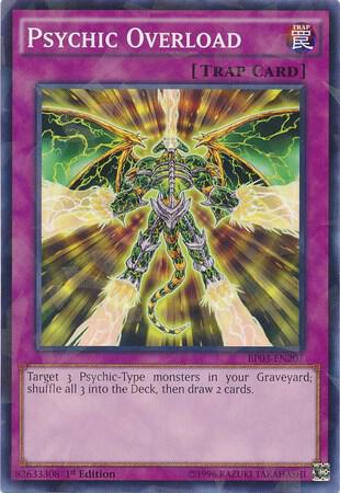 Psychic Overload (Shatterfoil) BP03-EN207 card from Battle Pack 3: Monster League