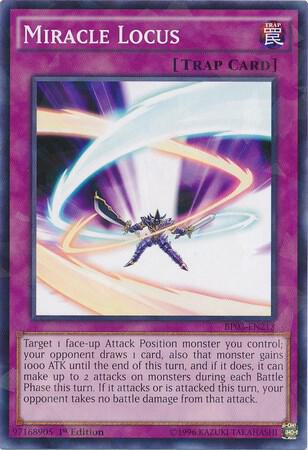 Miracle Locus (Shatterfoil) BP03-EN213 card from Battle Pack 3: Monster League