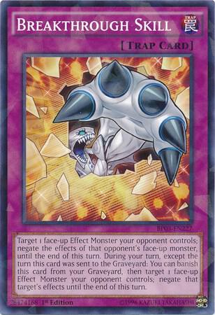 Breakthrough Skill (Shatterfoil) BP03-EN227 card from Battle Pack 3: Monster League