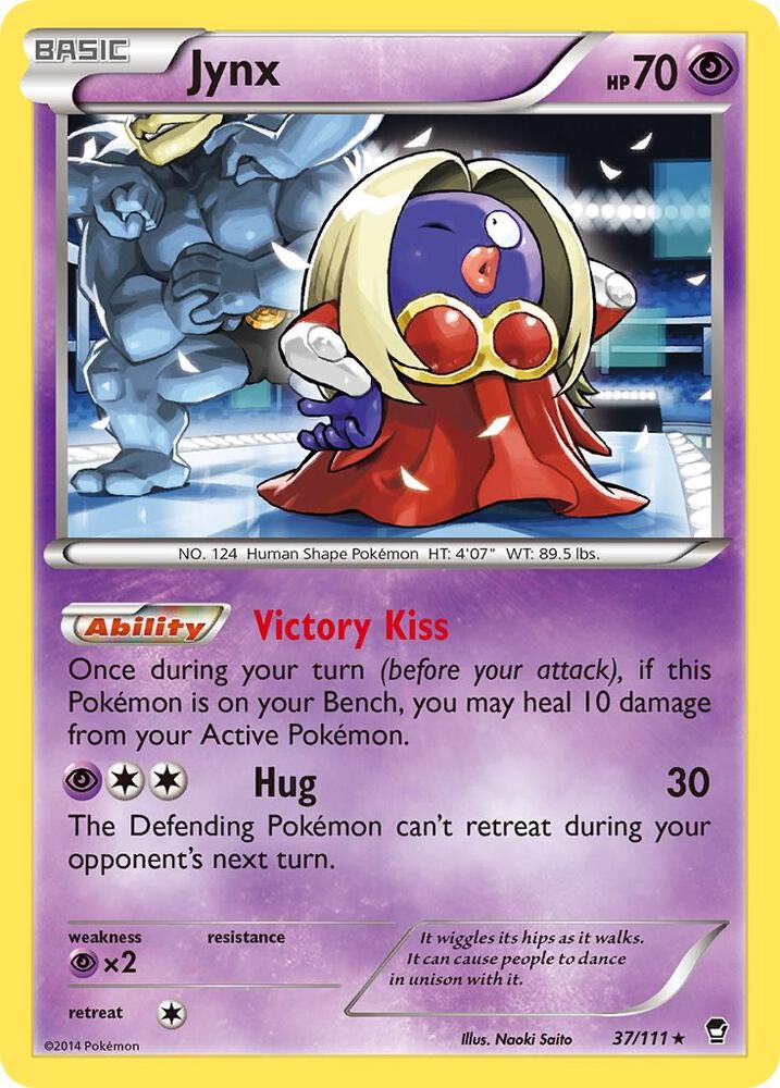 Jynx 37/111 card from XY - Furious Fists