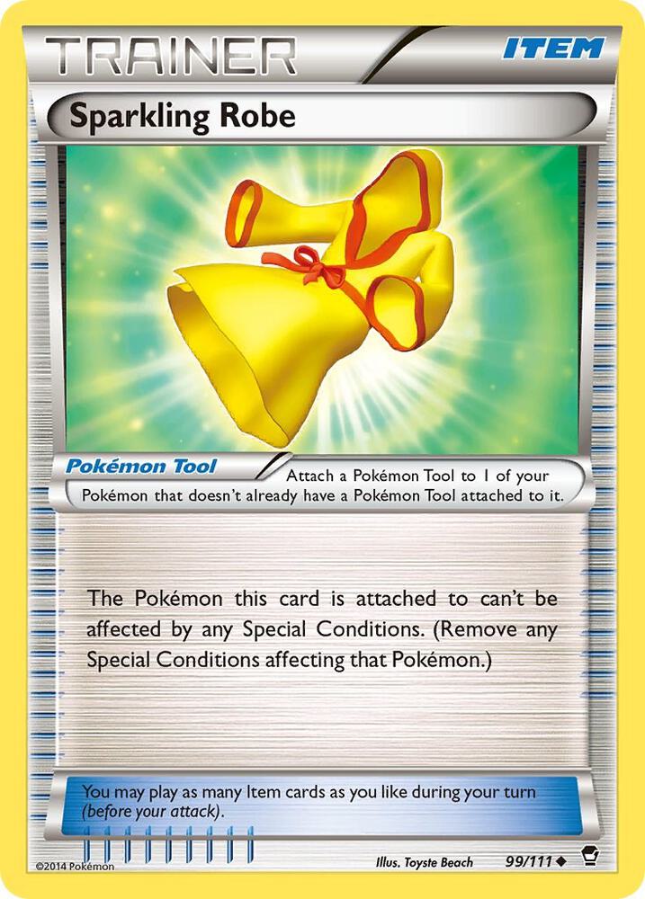 Sparkling Robe 99/111 card from XY - Furious Fists