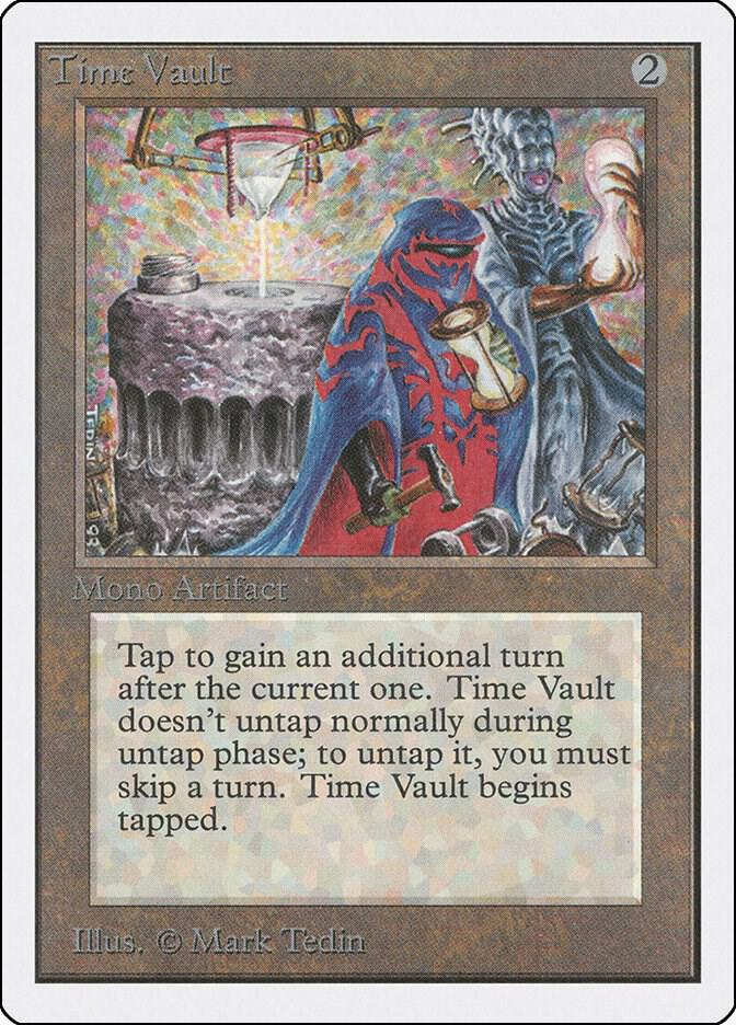 Time Vault card from Unlimited Edition