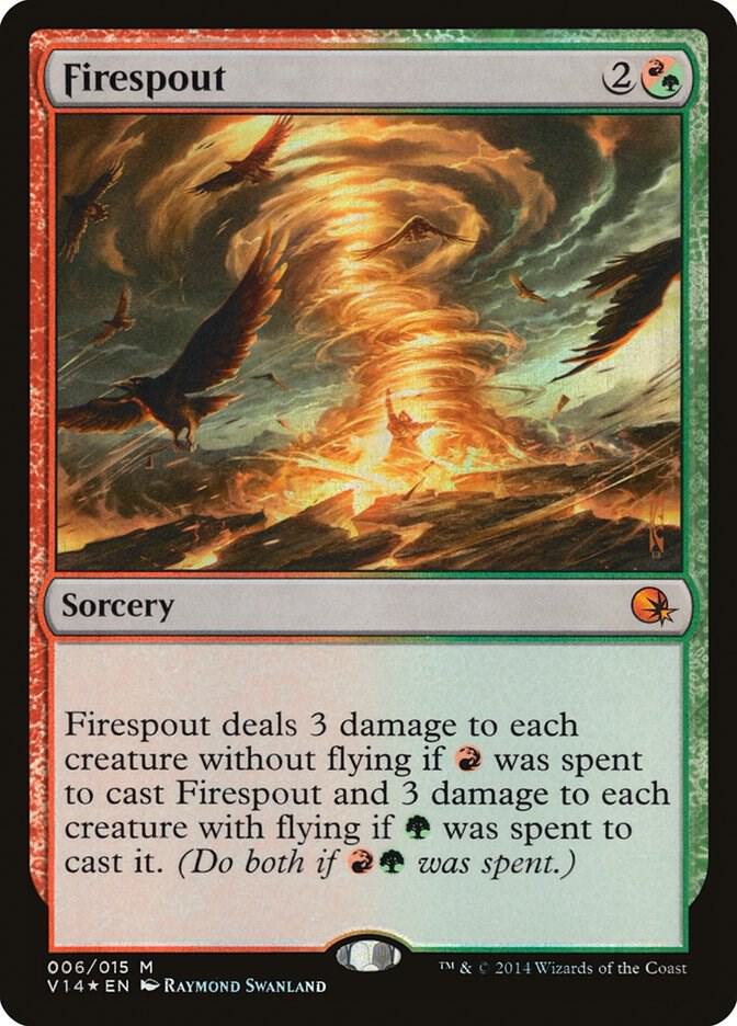Firespout 6 card from From the Vault: Annihilation