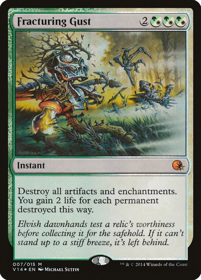 Fracturing Gust 7 card from From the Vault: Annihilation